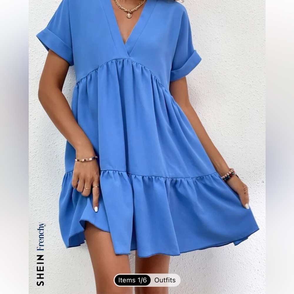 Shein dress- blue